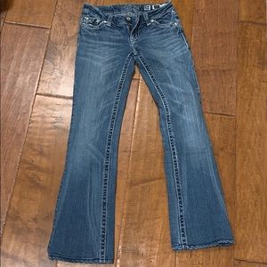 Simple miss me jeans